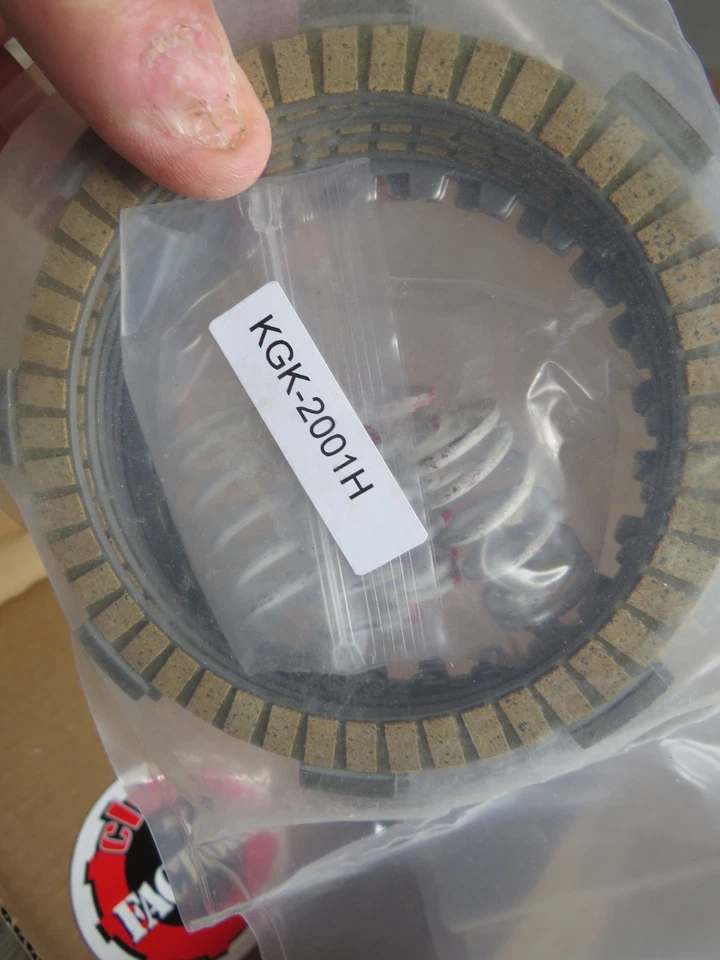 NUEVO KG Kit Disco Embrague Alto Rendimiento KGK-2001H Honda CR80 CR85 OM28 Foto 4 de 4