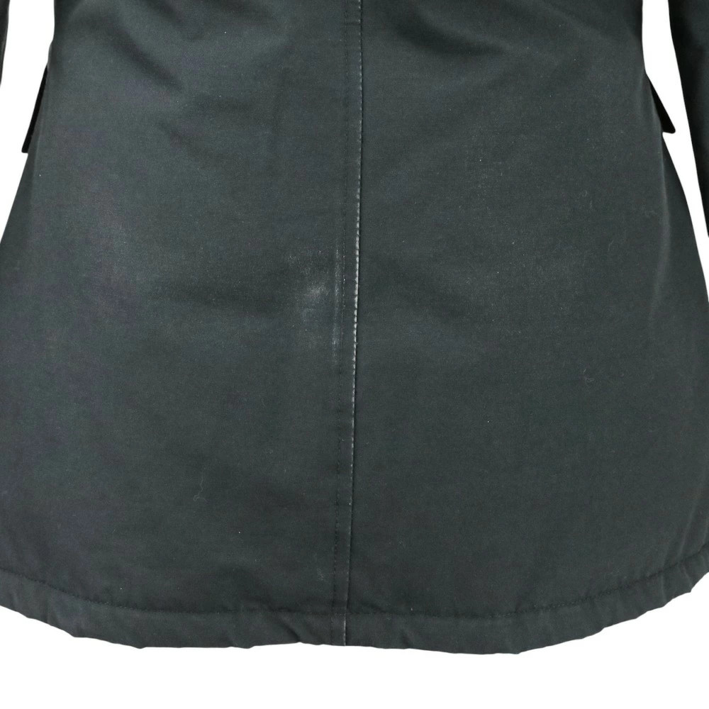 CANADA GOOSE RIDEAU hooded down coat 3800L Size S/P Black Women's clothing thumbnail 16