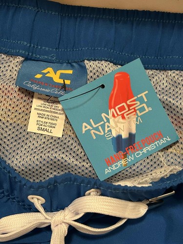 Andrew Christian California Collection Swim Shorts - Blue - Small - 70043 - Picture 4 of 5
