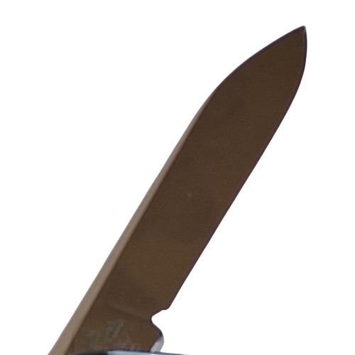 Victorinox Rostfrei 2-Blade Officer Suisse Black Knife Advertising Weave XX - Picture 5 of 7