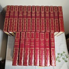 Agatha Christie Heron Books Set of 21| Red Faux Leather Hardbacks | Gilt Spines 