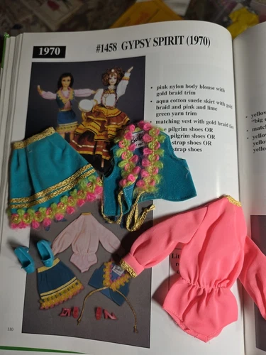 Vintage Barbie 1970 Gypsy Spirit #1458 Set Outfit Complete  BEAUTIFUL!!!