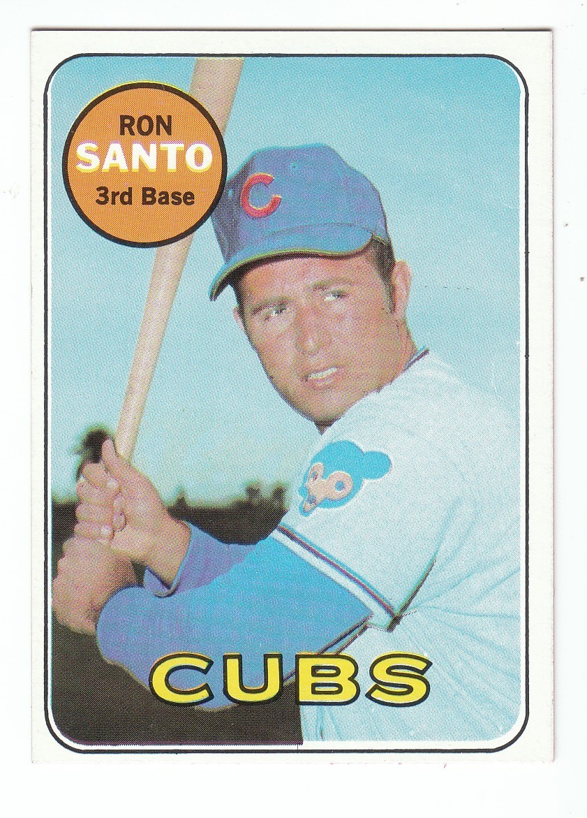 1969 Topps Baseball Ron Santo (Hall-Of-Fame) #570 NM [Mint Condition]
