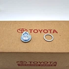 Genuine Toyota Lexus Drain Plug 90341-18016 + Gasket 90430-18008