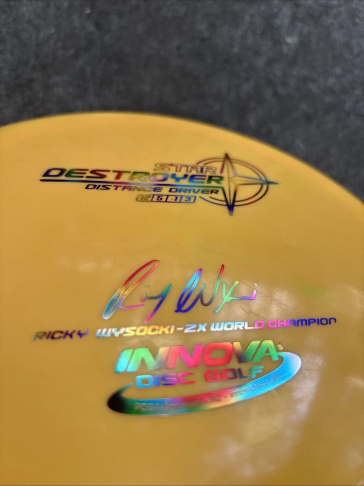Innova Star Destroyer Ricky Wysocki 2x - Brand New Disc Gold Driver 178g Scaled - Image 3 of 4