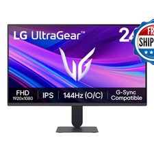 LG 24G411A-B 24-inch Ultragear Full HD IPS Gaming Monitor 144Hz 1ms Black