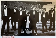661798 Reservoir Dogs Full Cast Photo Wall Print Poster