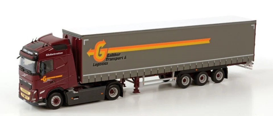 WSI, Camion con rimorchio telonato per A.DE LAAT - SCANIA 140 4x2, 1/50, WSI... - Immagine 3 di 3