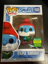 Funko Pop! The Smurfs - Papa Smurf #1525 2024 Limited Edition Vinyl Figure NIB