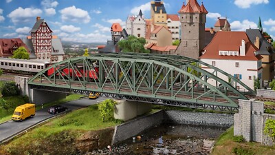 HO Scale Buildings - 120507 - Arch bridge, 2-track - Kit