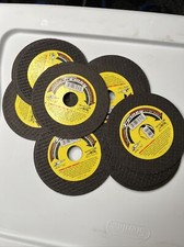 LOT Of 12: FORNEY 71847 METAL CUTTING 4 1/2" GRINDER CUTOFF WHEELS