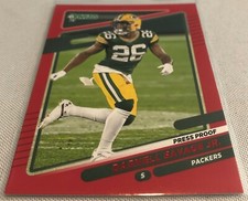 2021 Donruss Football Darnell Savage Jr. Green Bay Packers Press Proof Red #161