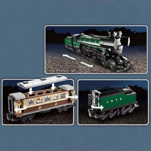 1085pcs Creative Expert Emerald Classic-styled Train Building Blocks Bricks Toys - Picture 8 of 8