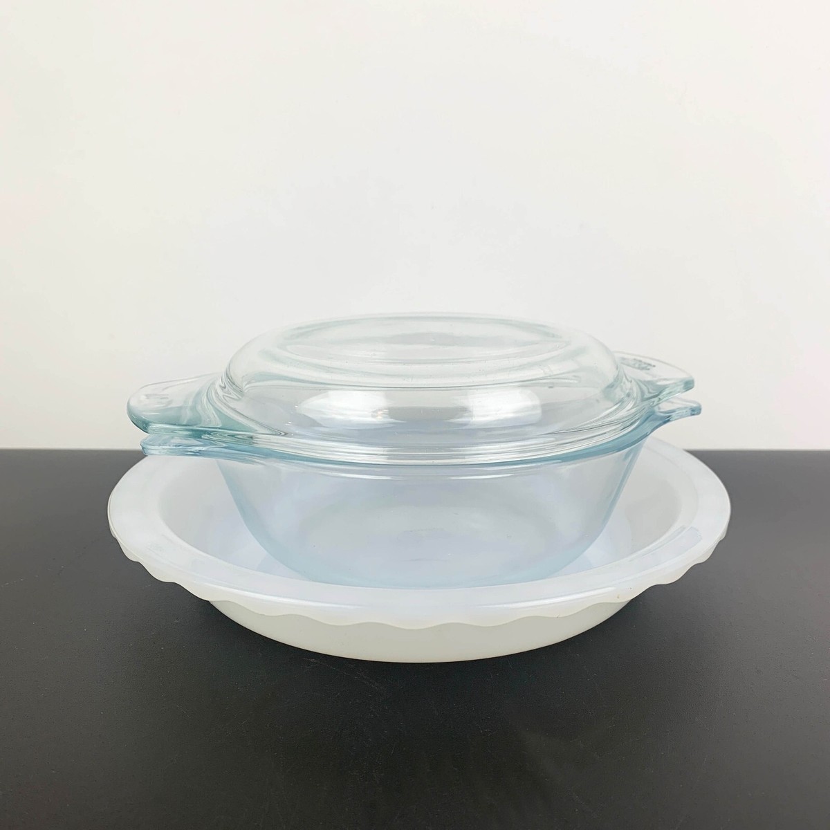 Lid Small Pyrex Pie Dish Pyrex Baking Dish Small Glass Casserole