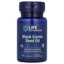Life Extension Black Cumin Seed Oil, 60 softgels