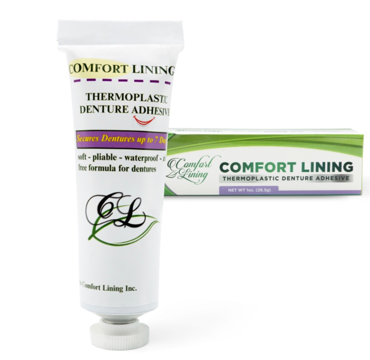 Comfort Lining A Secure Thermoplastic Denture Adhesive 1 Oz