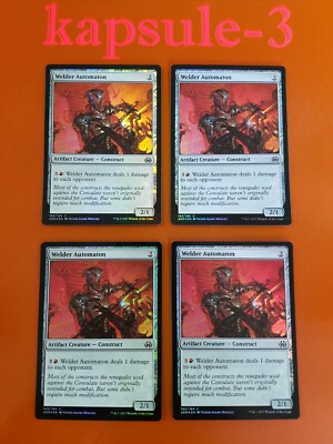 4x Welder Automaton (LP-NM) | FOIL | Aether Revolt | MTG Magic Cards