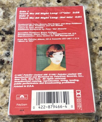 Touch Me [US Cassette Single] [Single] by Cathy Dennis (Cassette