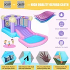 Inflatable Bounce House for Kids Toddler with Ball Pit - Indoor Outdoor Bounce H