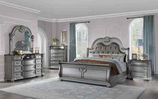 Josephine Traditional King Bedroom Set total 6 piece