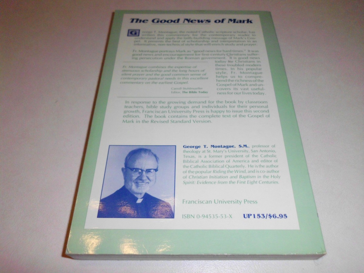 Mark, Good News for Hard Times: A Popular Commentary on the