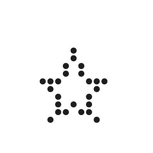 Steel Iron Star Asterisk Stamp Punch Embellish Metal Jewelry Blanks imprinting - 第 23/25 張圖片