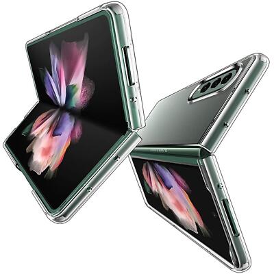 Schutz Hülle Für Samsung Galaxy Z FOLD 3 Handy Tasche Slim Silikon Cover Case
