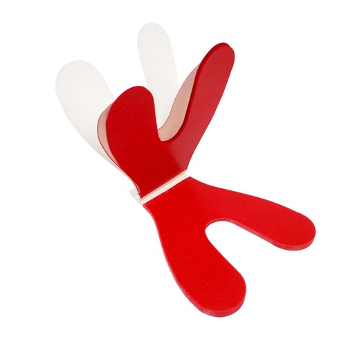 Dental Articulating Paper Strips Horseshoe/Rectanglar Double-Side Blue Red - Picture 16 of 57