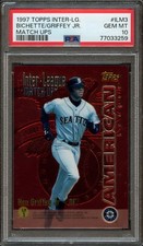 BB - 1997 Topps  Inter-League Match Ups - #ILM3 - Griffey Jr. /Bichette - PSA 10