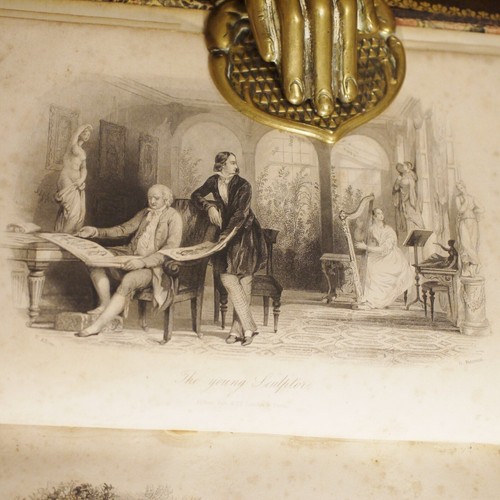 * Fine Bindings* Mrs Ellis Family Secrets 2 Books Preface Dated 1841 - Foto 16 di 19