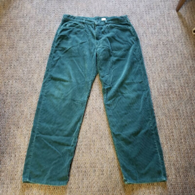 Levis Vintage 1980's Deep Green Corduroy Pants | eBay