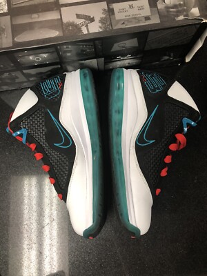 ☆新品･未使用☆レブロン7 RED CARPET Nike Lebron 7 VII Red Carpet size 10 Teal Blue White Red LBJ