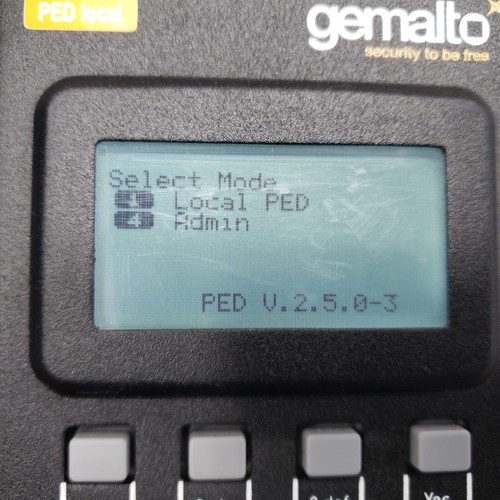 *POWERS UP* SafeNet Gemalto PED-05 *Ver 0001 808-000102-001 Rev C* -TEILE/REPARATUR - Bild 10 von 19