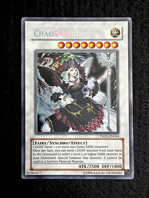 🔥YUGIOH • CHAOS GODDESS • SECRET RARE • UNLIMITED • TSHD-EN044