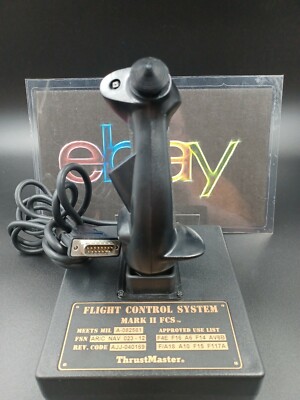 Thrust Master MARK 2 FCS Controller Flight Control System Vintage 