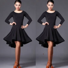 Latin Rumba Samba Rhythm Practice Ballroom Dance Dress Cha Cha Tango Salsa Dress