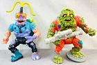 Vintage TMNT SCUMBUG & MUCKMAN Teenage Mutant Ninja Turtles Action Figure Bundle