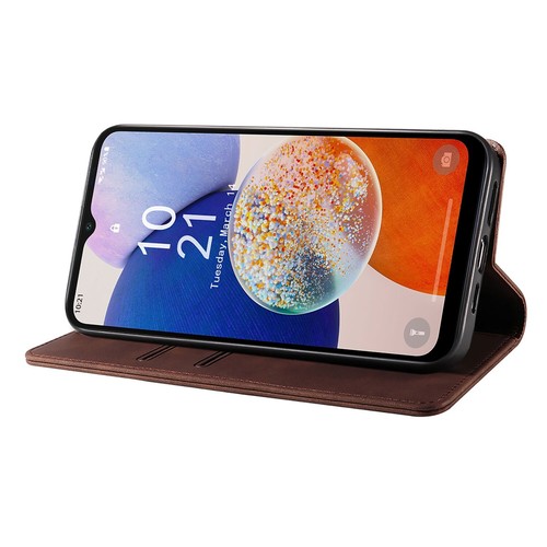 Für Samsung Galaxy A15 5G Wallet Tasche Leder Handy Hülle Flip Kartenfächer Cover - Bild 20 von 24