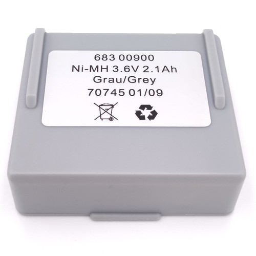 3 Pack Ni-MH 3.6V 2.1Ah Grau/Grey Battery 683 00900 for HETRONIC Remote Control - Picture 7 of 8