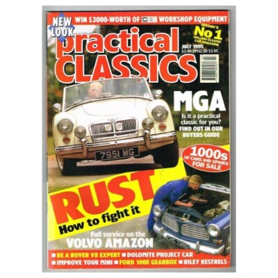 Practical Classics Magazine July 1995 mbox2689  Rust How to fight it  Be a Rover