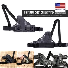 Universal Chest Carry System (w/EDC Ultimate Backer) - MatchPoint USA - (Black)