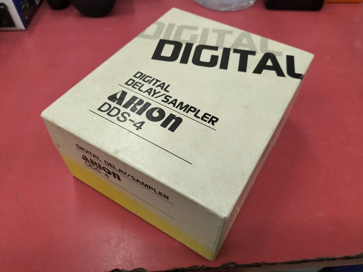 ARION DDS-4 Digital Delay Sampler Guitar Effects Pedal Made in