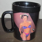 Claire Snap On Tools Pinup Girls 1988 Thermo Serv Coffee Mug Toolmate Edition — photo 2