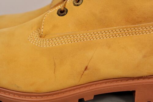 Men's VTG 60s NOS Light Yellow Hunting / Outdoor Work Boots Sz 9 1960s Watershed - Picture 5 of 15