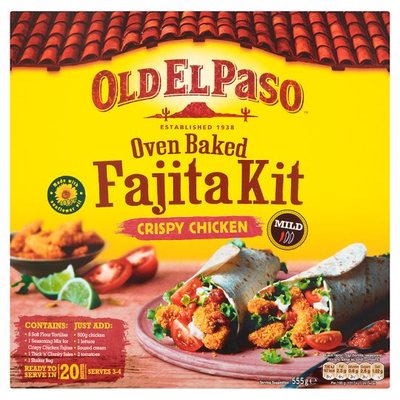 Chicken Fajitas Old El Paso Bbq Fajita Kit Old El Paso Crispy