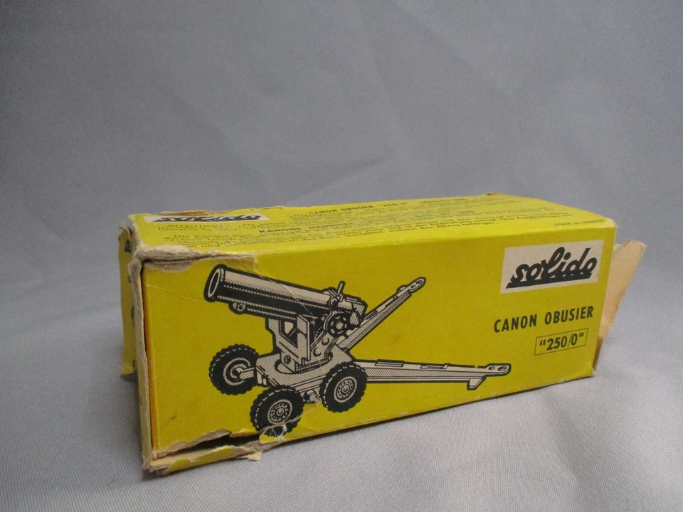 AN455 SOLIDO 1/?? CANON OBUSIER 250/0 Ref 206 BON ETAT - Photo 2/4