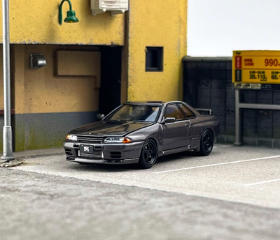 新品】FH 1/64 日産 スカイライン GT-R R32 Nismo グレー 予約 Focal