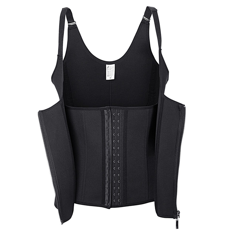 Colombian Style Waist Trainer Cincher - Neoprene Body Shaper Vest For Women (Slimming Girdle Corset)