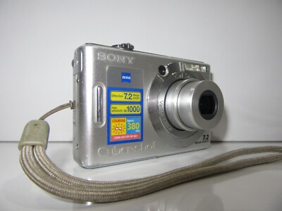 Sony Cybershot DSC-W35 7.2MP 3x Zoom Digital Camera Tested - NO