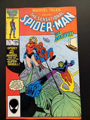 Marvel Tales #196, Marvel Comics 1987, Spider-Man 